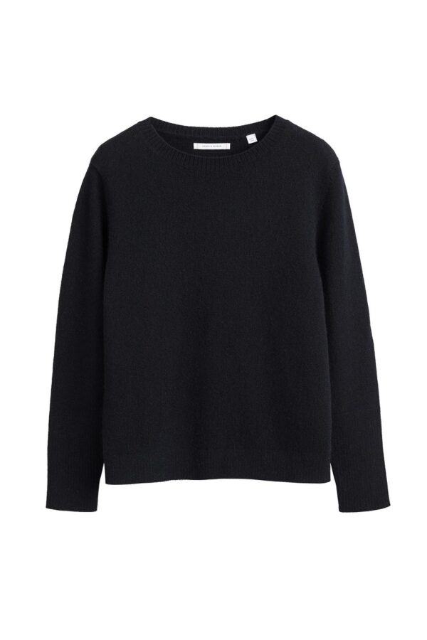 Chinti & Parker The Boxy Sweater - Black