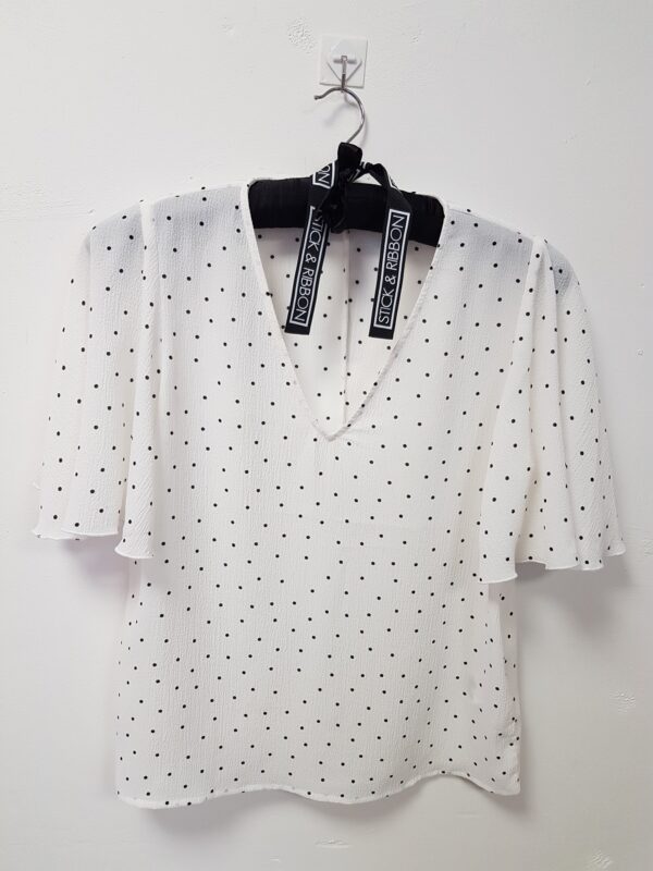 Essentiel Antwerp Suri Wide Sleeve Top - Combo 1 White
