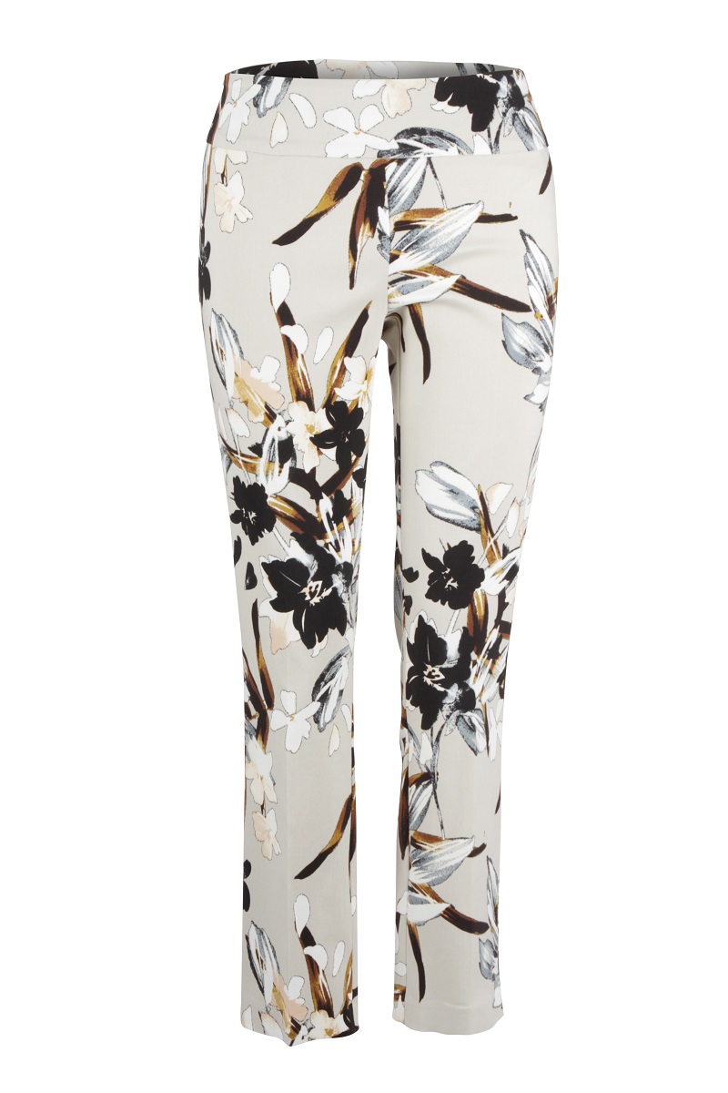 Up! Pants 66240 Trouser - Floral