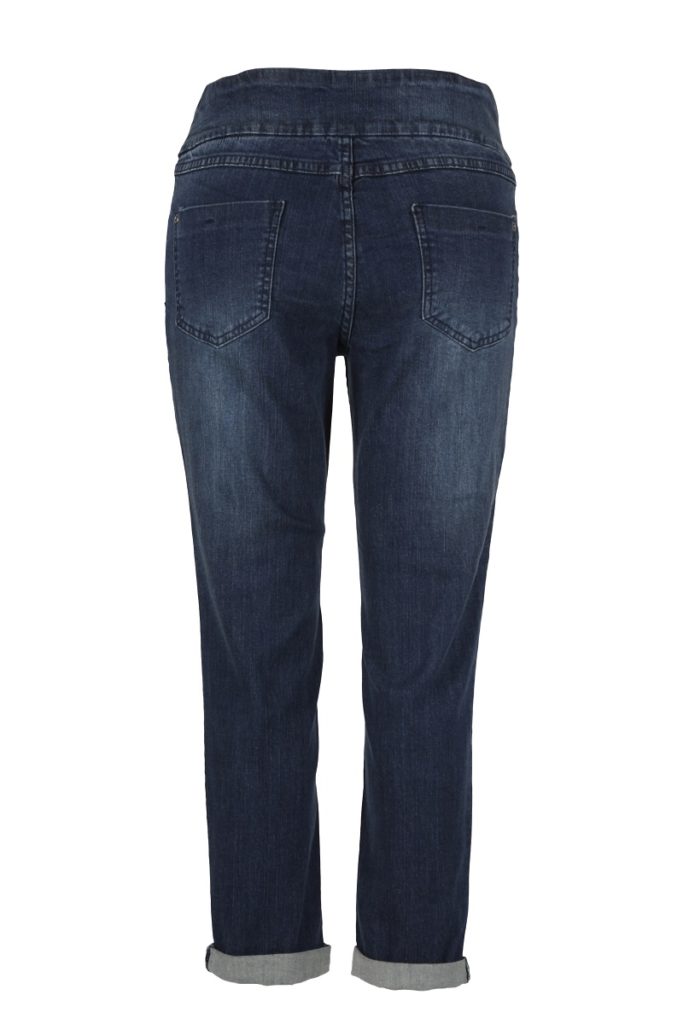 Up! Pants 65759 Crop Trouser - Denim - Image 3