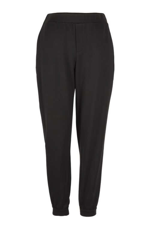 Up! Pants 66261 Tapered Jogger – Black