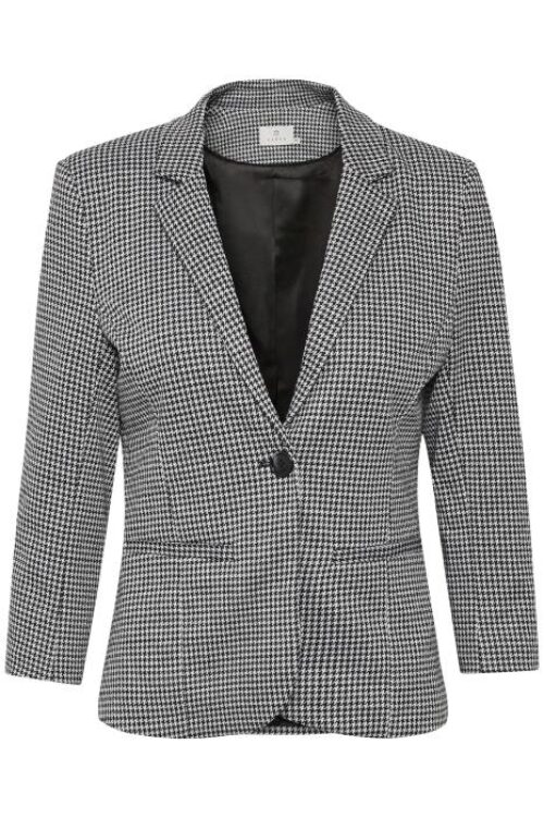 Kaffe Alise Blazer – Black Deep Check