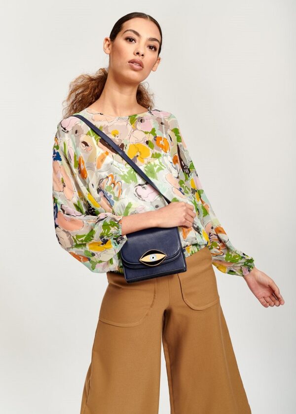 Essentiel Antwerp Tristory Top - T1GR Flower Print - Image 2