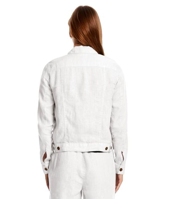 Michael Stars Gigi Linen Jacket - White - Image 2