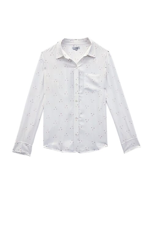 Rails Kate Silk Shirt – Coral Mini Stars