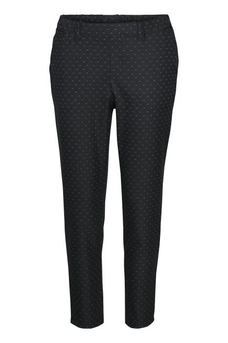 Kaffe KAmaje Gent 7/8 Pant - Midnight Marine / Gingerbread - Stick and ...