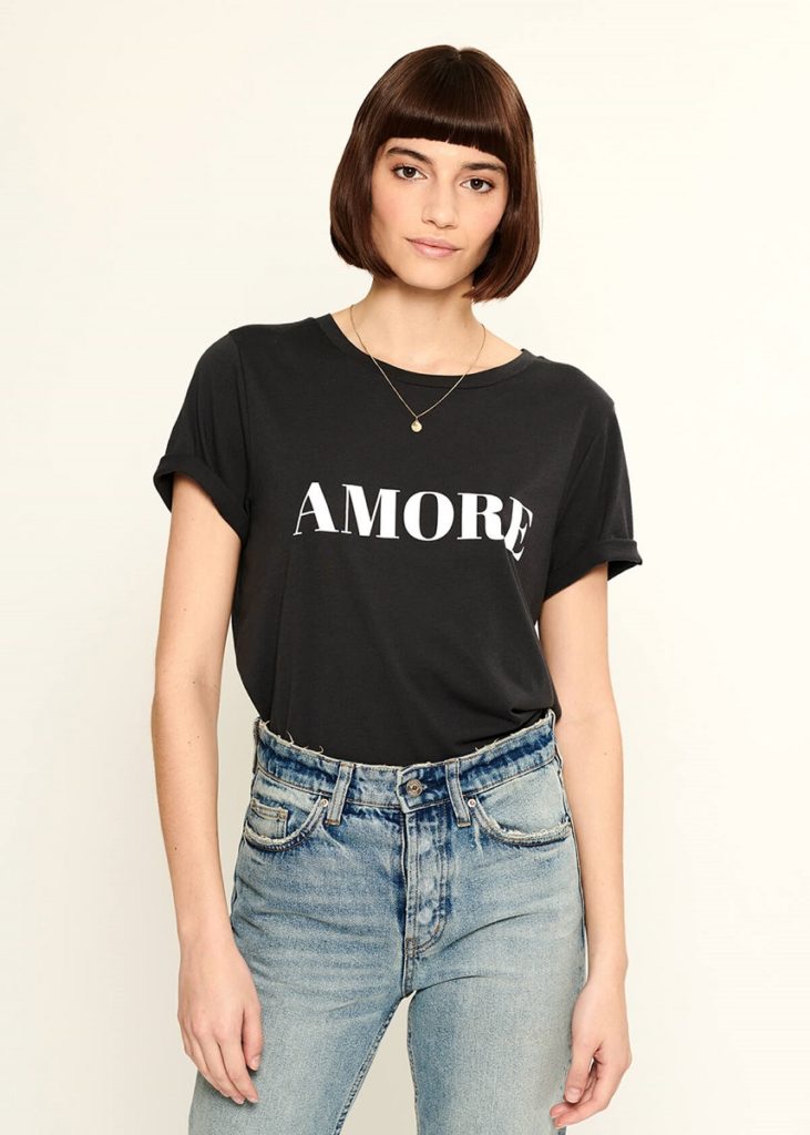 South Parade Lola Amore T Shirt - Black