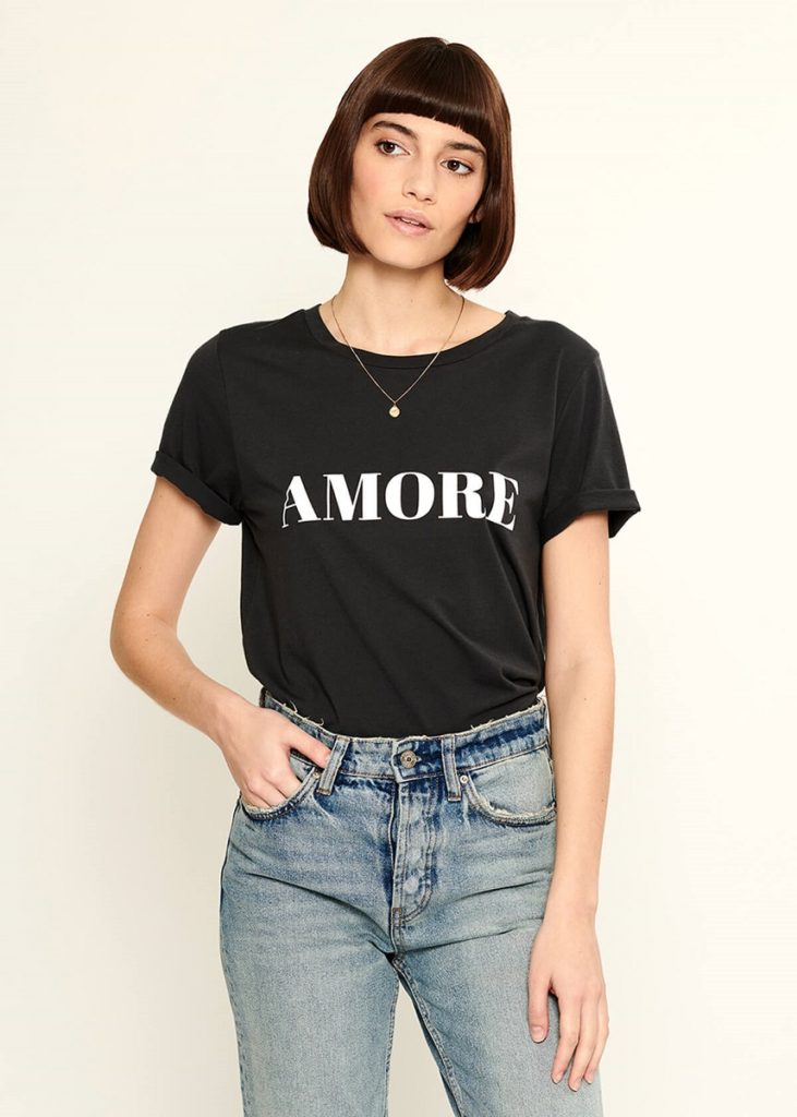 South Parade Lola Amore T Shirt - Black - Image 2