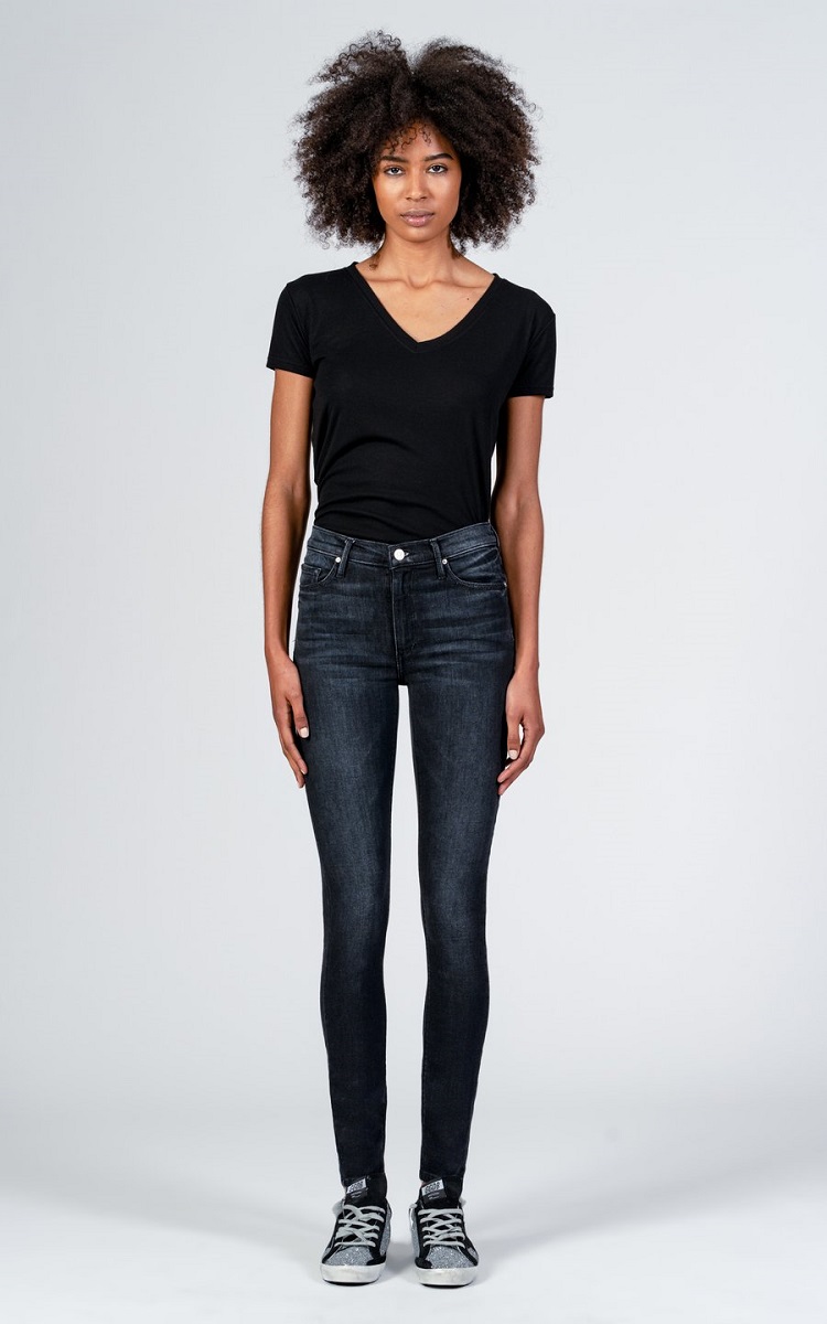 Black Orchid Gisele High Rise Super Skinny Jeans - Dark Cloud - Stick ...