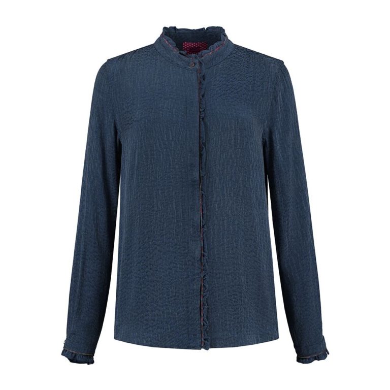 POM Amsterdam SP5969 Blouse - Blue Heritage