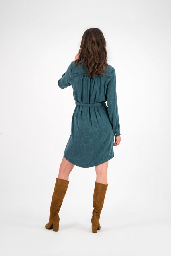 POM Amsterdam SP5972 Dress - Green Heritage - Image 3