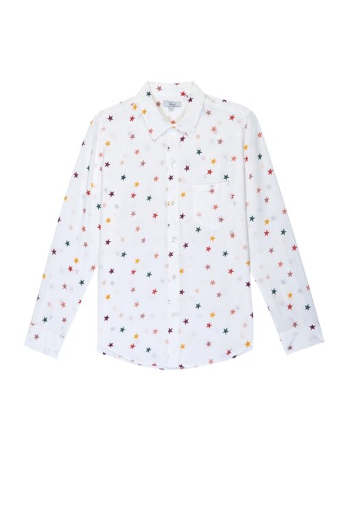 Rails Kate Shirt – White Rainbow Stella