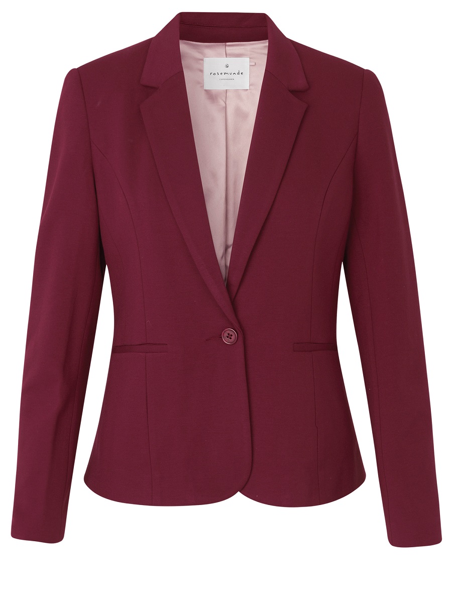 Rosemunde Lana Jacket - Soft Wine - Stick and Ribbon