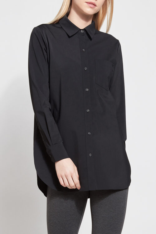 Lyssé Schiffer Button Down Shirt – Black