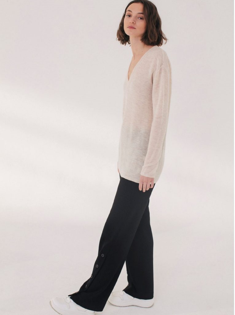 Sita Murt Crepe Trousers 595703 - Black - Image 3