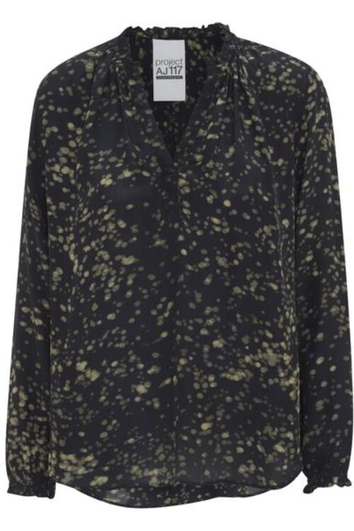 Project AJ117 Glory Blouse – Black Leo