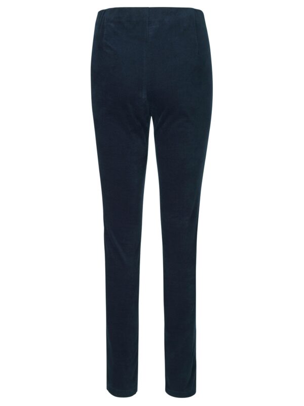 Rosemunde Velvet Trousers - Dark Blue - Image 3