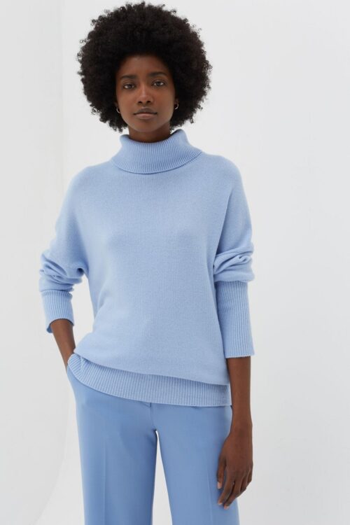 Chinti & Parker The Relaxed Polo – Sky Blue