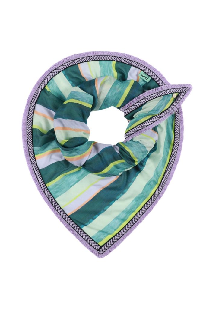 POM Amsterdam SP6153 Shawl - Stripes Lucky Charms