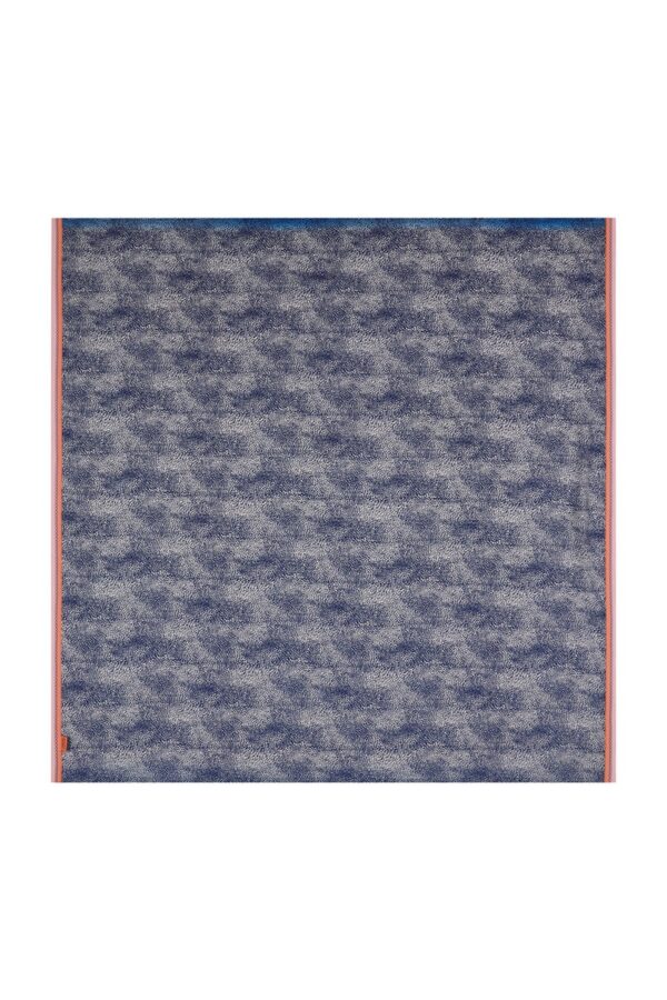 POM Amsterdam SP6166 Shawl - Leopard Drops Blue