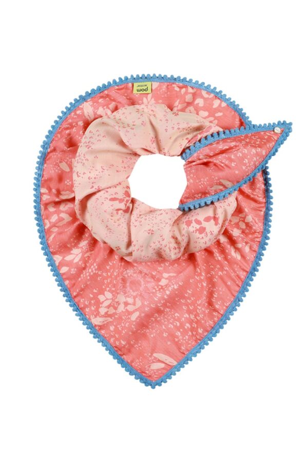 POM Amsterdam SP6170 Shawl - Sky Mountain Coral