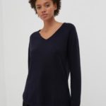 Chinti & Parker The V Neck Sweater - Navy