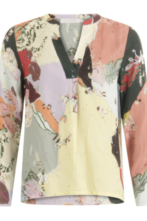 Coster Copenhagen Long Sleeve Blouse – Flamingo Flower