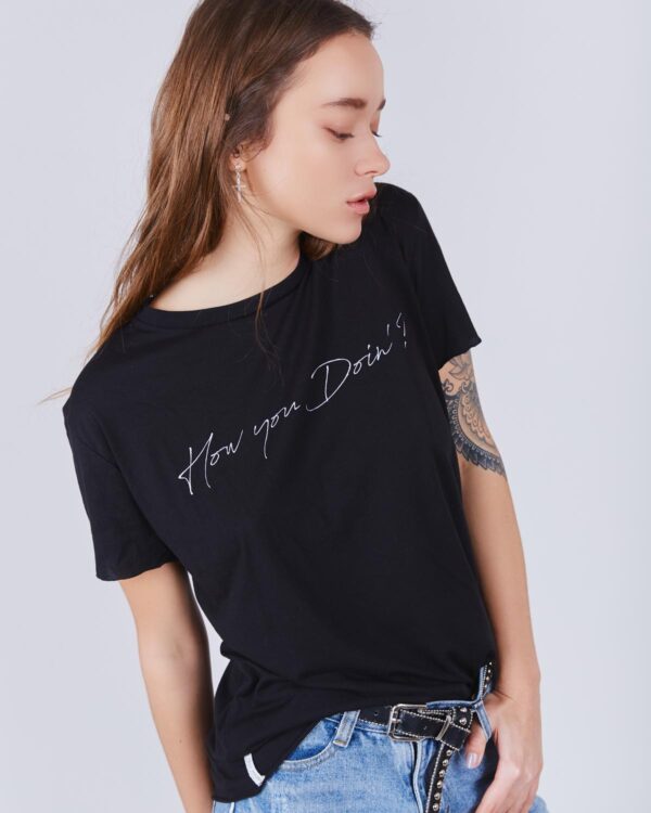 Don't Tell Mama Boyfriend T Shirt How You Doin? - Black