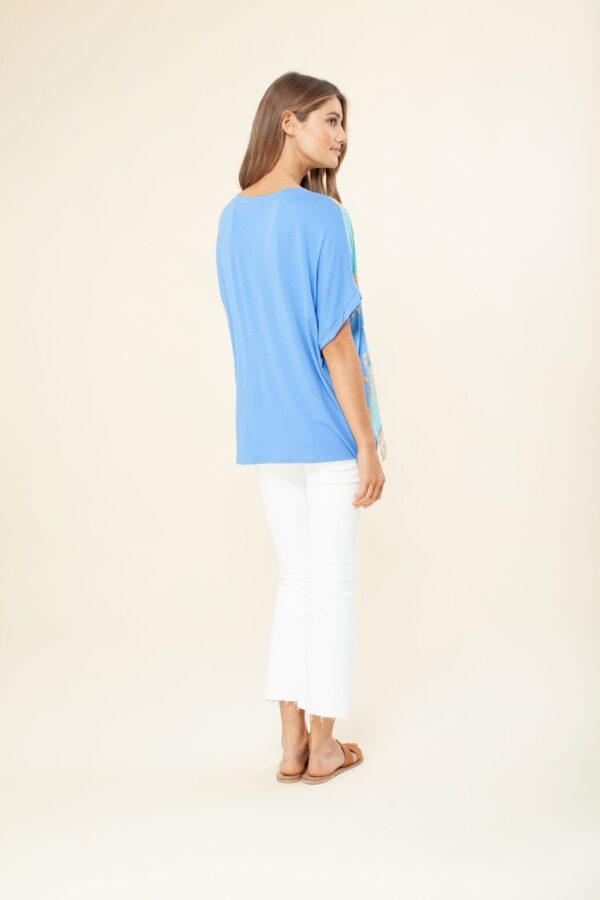 Hale Bob 2708 Rafaella Top - Blue - Image 2