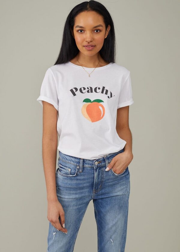 South Parade Lola Peachy Shirt - White