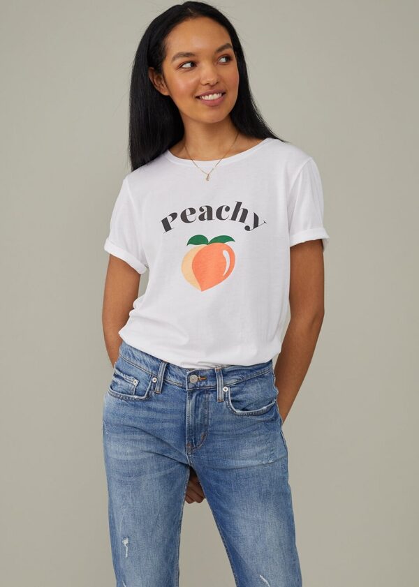South Parade Lola Peachy Shirt - White - Image 2