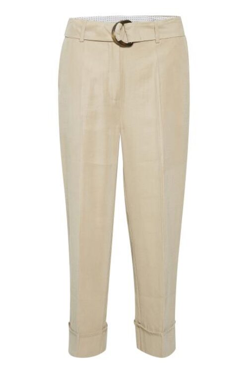 Kaffe KAgustava Suit Trousers – Cobblestone
