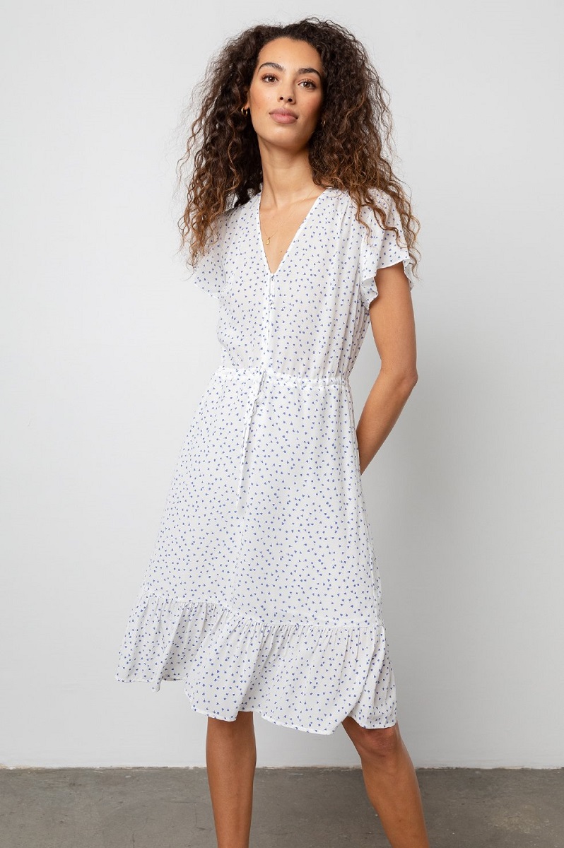 Rails Kiki Dress - White Wisteria ...