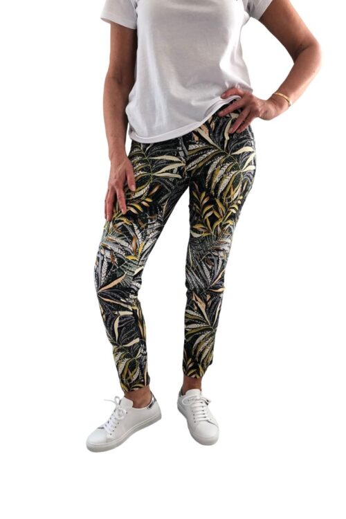 Up Pants 66783 Techno 28″ Petal Slit Pull On Trouser – Hawaii