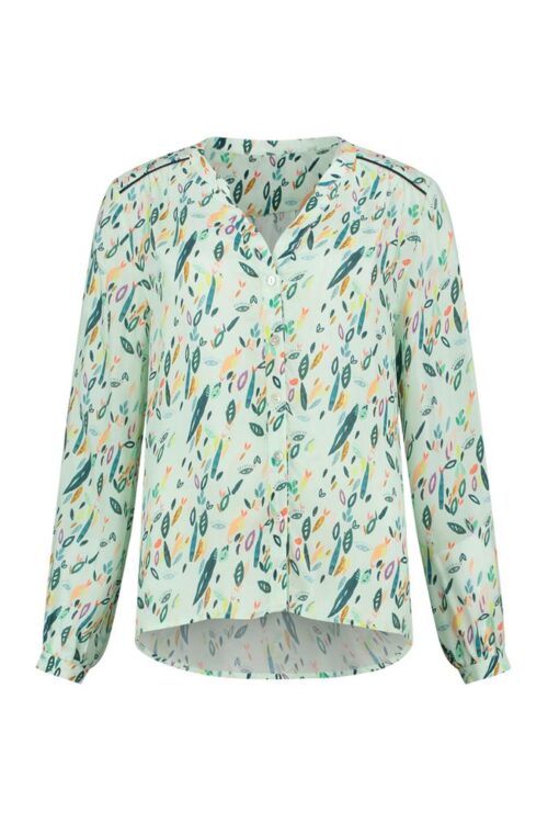 POM Amsterdam SP6259 Blouse – Confetti Kisses Mint