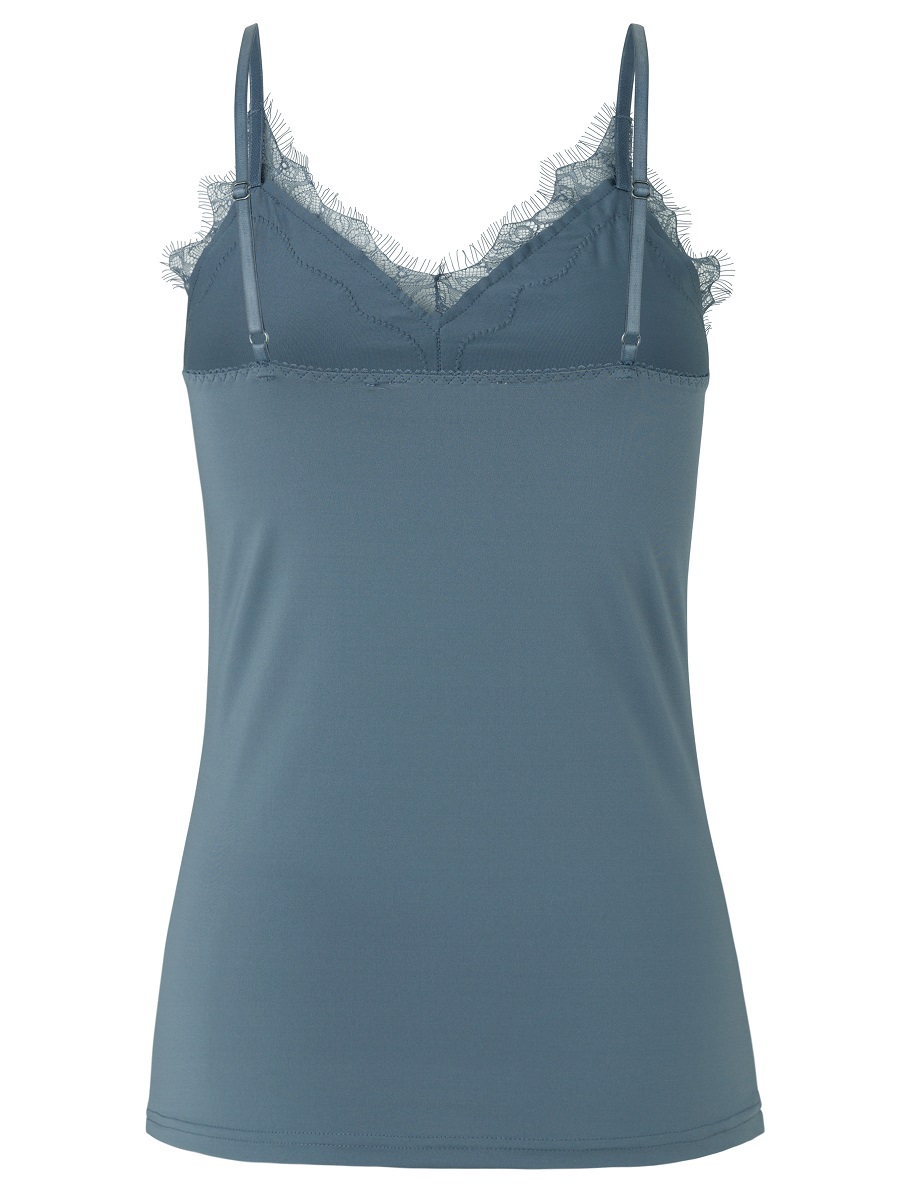 Rosemunde Strappy Camisole - Stormy Weather - Stick and Ribbon