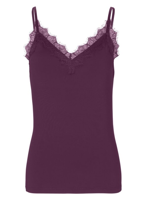 Rosemunde Strappy Camisole - Potent Purple