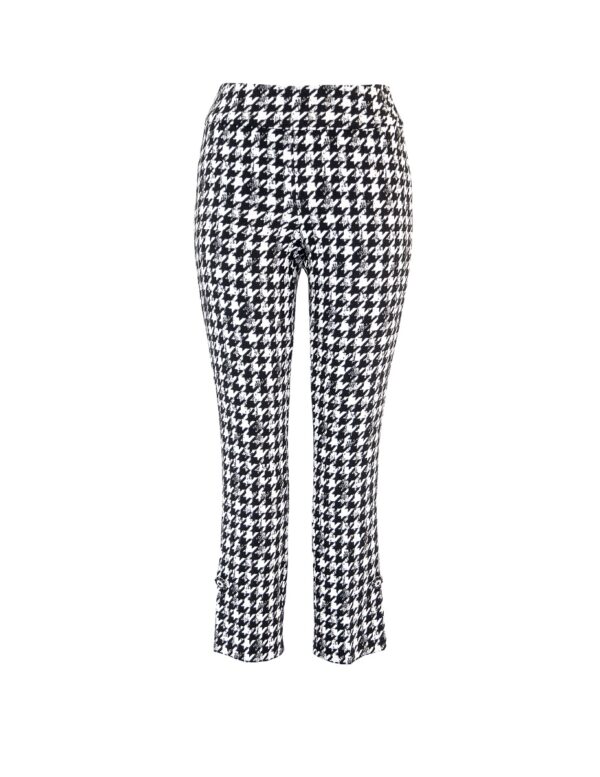 Up Pants 67035 Techno 28" Leg Side Slit Trousers - Gucci