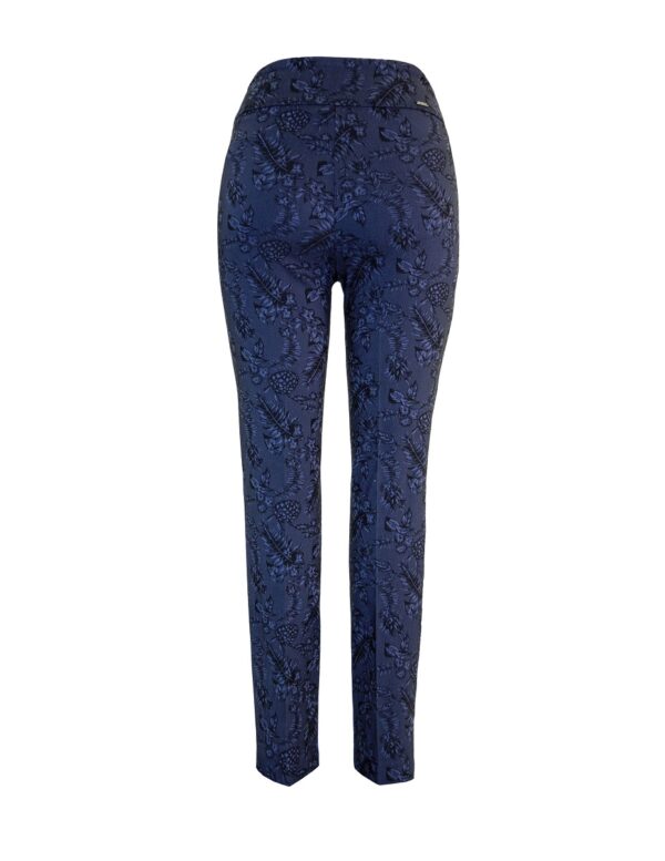 Up Pants 67044 Techno 31" Slim Leg Trousers - Midnight - Image 2