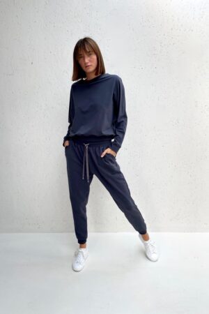 Chalk Daisy One Size Sweatshirt - Charcoal