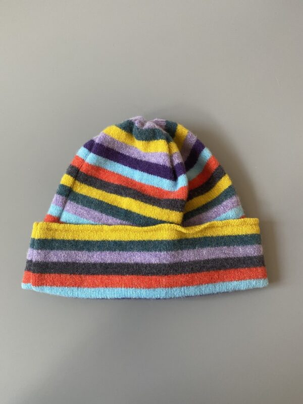 Robert Mackie Special Offer Ranza Hat, Scarf and Gloves Set - 2002 Heather Stripe - Image 4