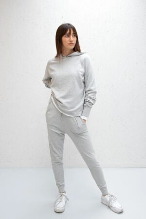 Chalk Lucy One Size Lounge Pant -Silver