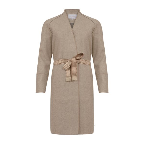 Coster Copenhagen Wool Felt Coat - Camel Melange