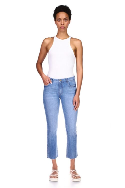 DL1961 Mara Straight Leg Crop Jean – Waterdrop