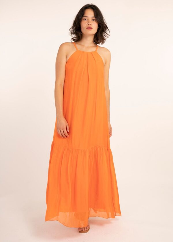 Frnch Atika Maxi Dress - Orange