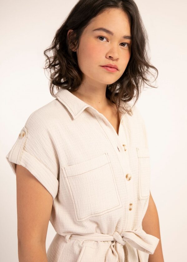 Frnch Melina Playsuit - Creme