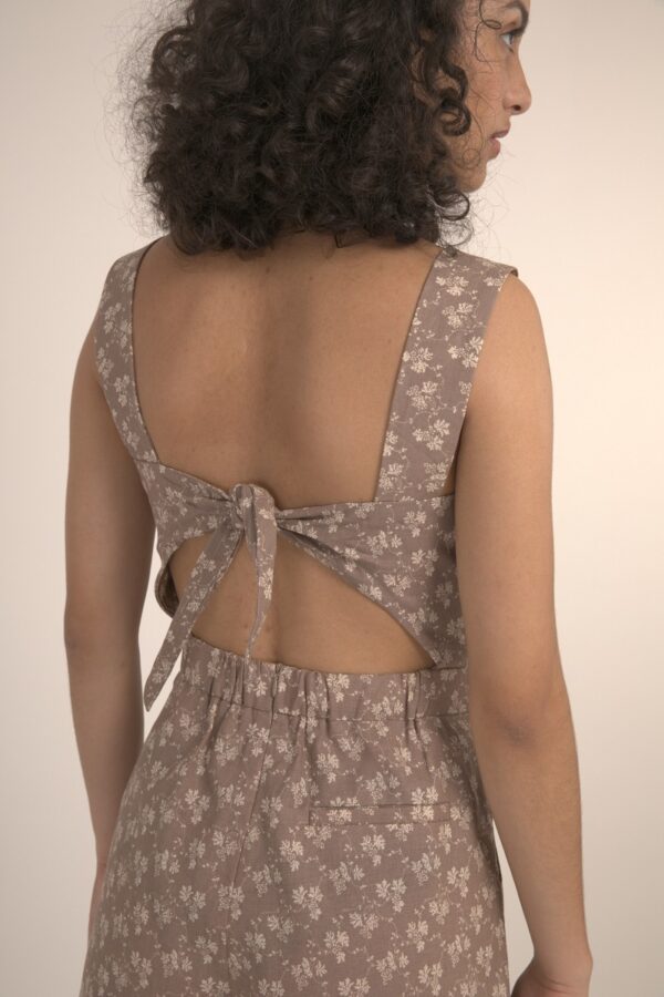 Frnch Mahonia Jumpsuit - Beige - Image 4
