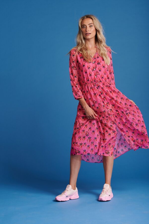 POM Amsterdam SP6503 Dress - Strawberry Pink - Image 6