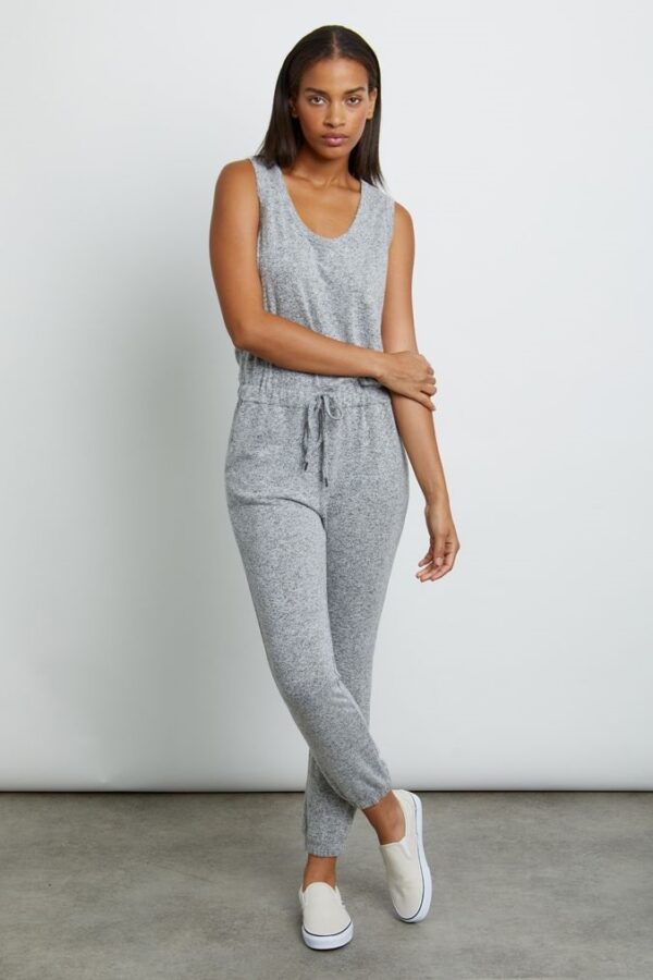 Rails Becky Jumpsuit - Melange Grey - Image 3