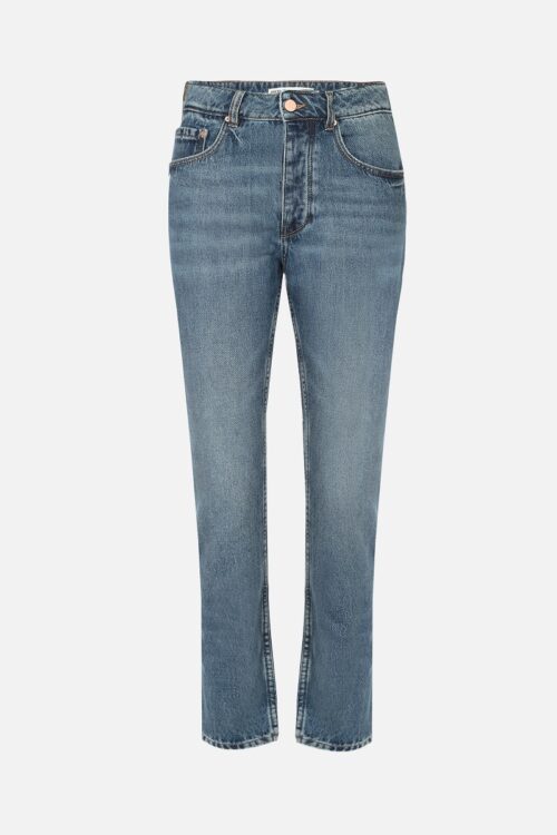 Reiko Harlem Mom Jean – Mid Blue Denim